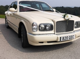 Bentley wedding car hire in Sheffield